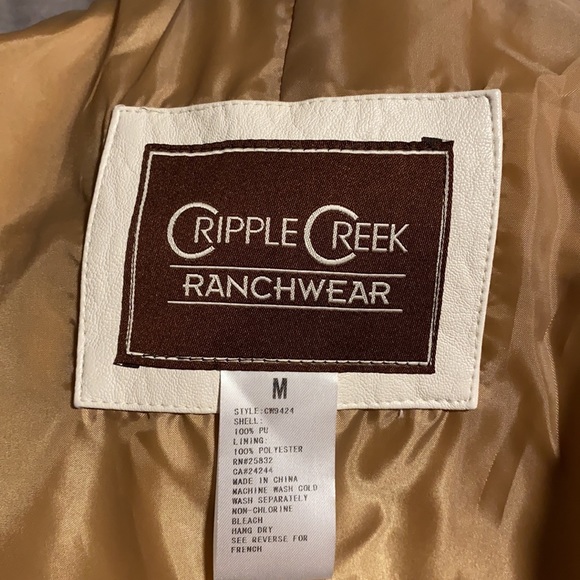 Like new cripple creek pu leather jacket - Picture 5 of 5